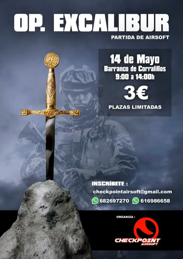 Cartel de OP EXCALIBUR