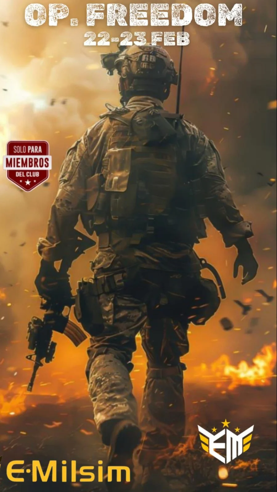 Cartel de OP. FREEDOM