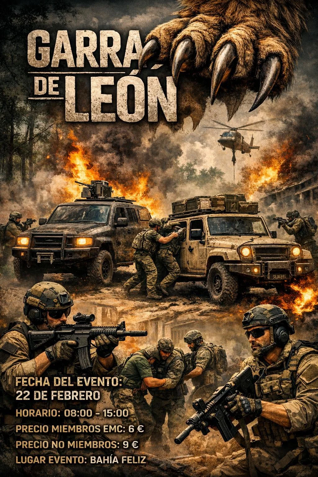 Cartel de GARRA DE LEÓN