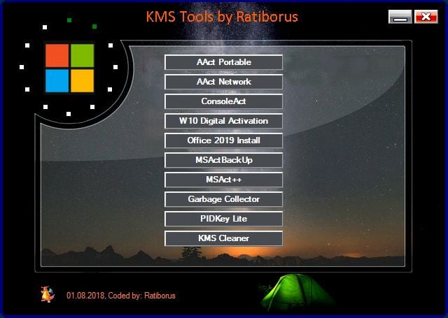 Vista de KMS TOOLS PORTABLE 08.03.2025
