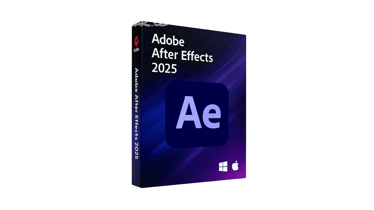 Vista de ADOBE AFTER EFFECTS 2025
