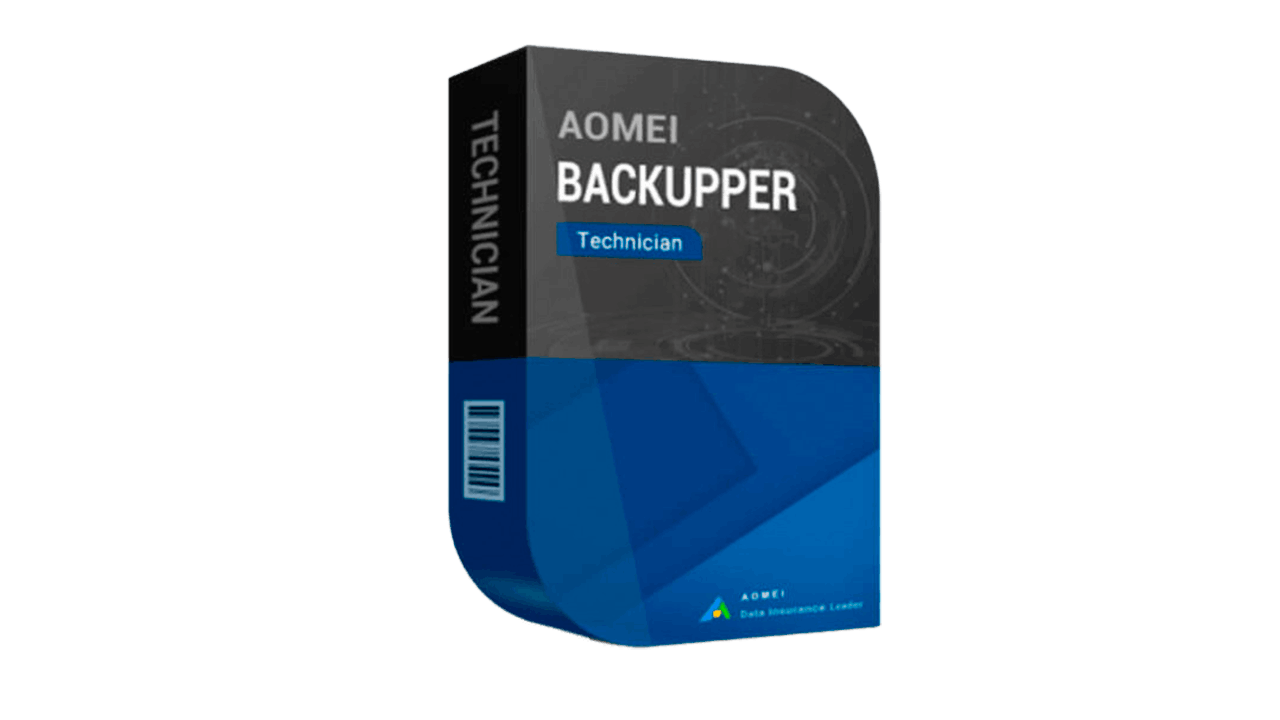 Vista de AOMEI BACKUPPER TECHNICIAN PLUS V8.1.0