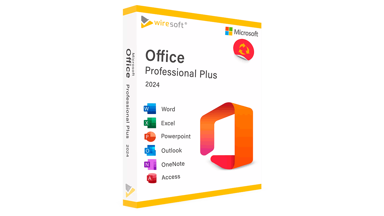 Vista de Microsoft Office Professional Plus 2021-2024